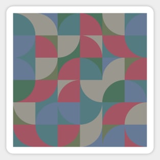 Modern Geometric (Impression 5) Sticker